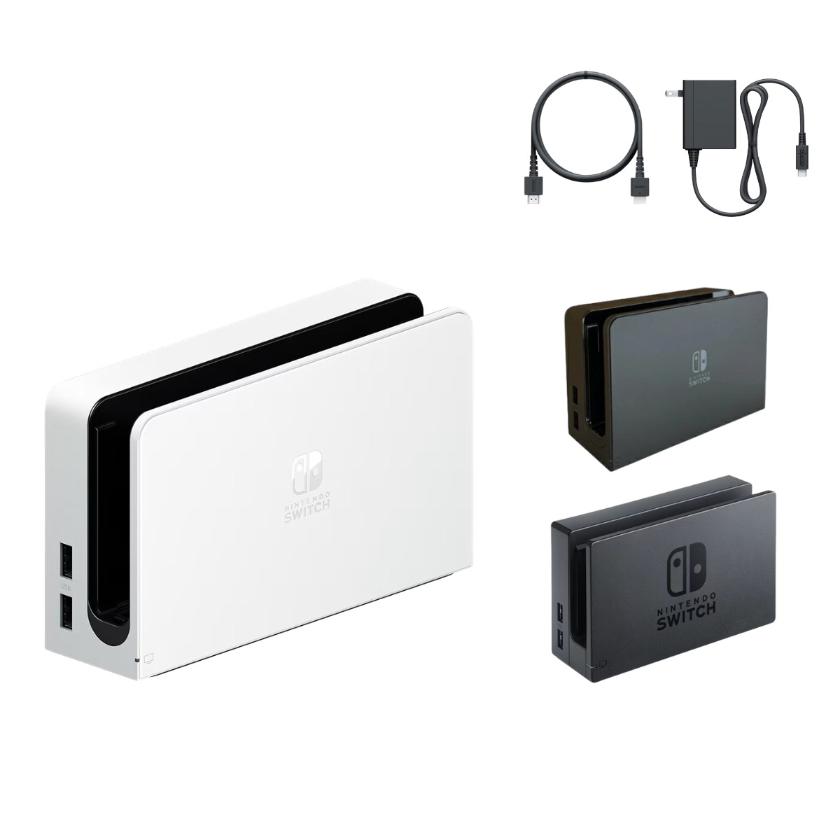 スプラトゥーン3仕様 ドック＋HDMIケーブル＋ACアダプター 純正品 スプラトゥーン3 ドック＋HDMIケーブル＋ACアダプター 純正品