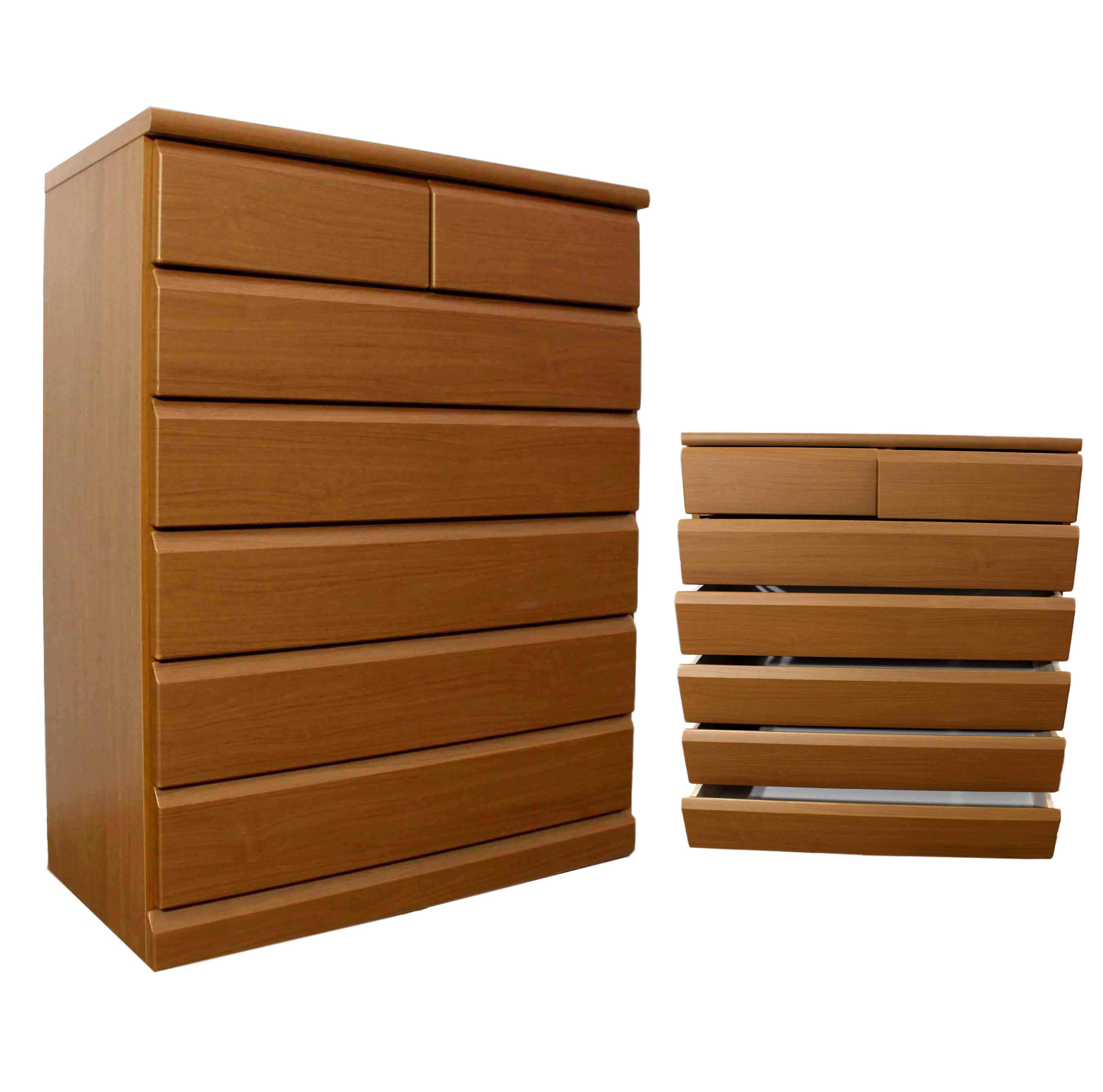 幅80 チェストハイチェスト BRタンス 箪笥 完成品 木製 15,444円