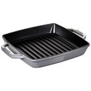 ストウブ staub ピュリル スクエア 28cm グレー 40511-684 正規品業務用