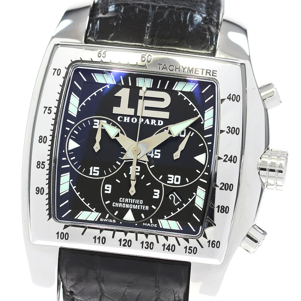 ショパール Chopard 8961 ミリア タイクーン クロノグラフ 自動巻き メンズ _848039【中古】