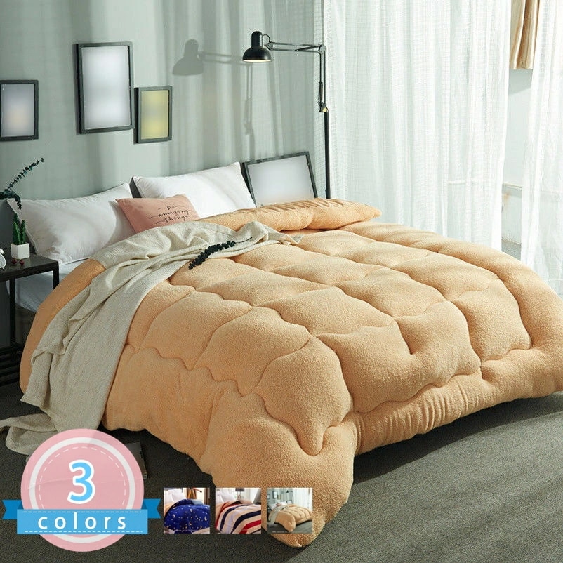 掛け布団 シングル 冬用 掛けぶとん 洗える 中綿 暖かい 秋冬 寒い季節にピッタリ かわいい 中綿入り掛け布団 キルティング加工 心地が良い かけふとん柔らかい 来客用布団 新生活応援 一人暮らし