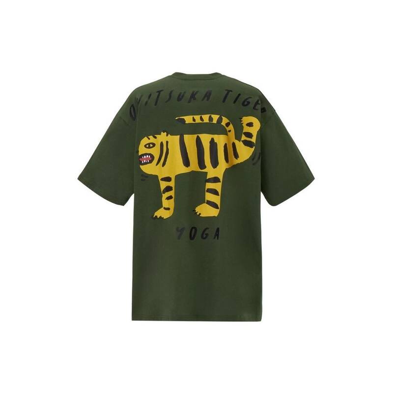 オニツカタイガー オーバーサイズ グラフィック半袖Tシャツ 2183B624200 498749