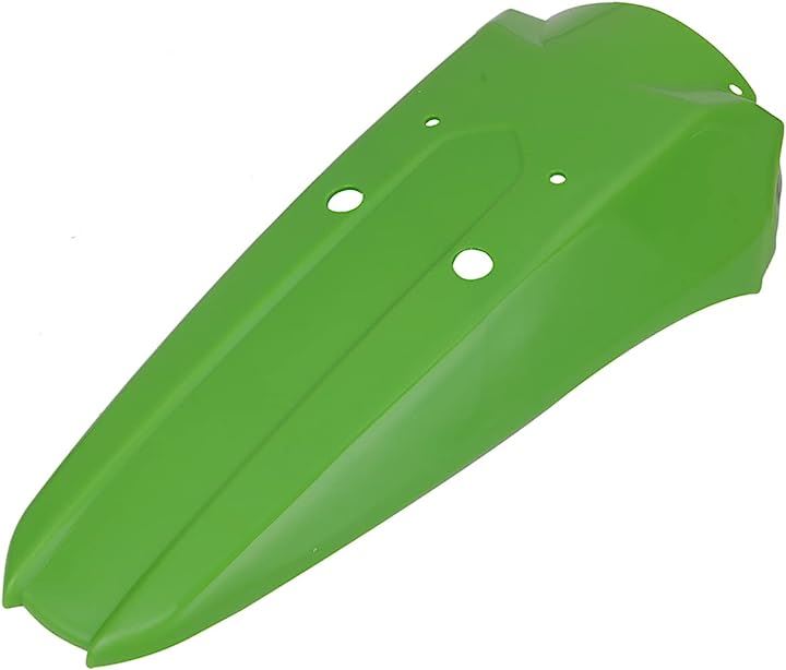 カワサキ 用 リアフェンダー KLX250 1993-2007 KLX300 1997-2003 等 バイク オートバイ マッド ガード カバー パネル 泥除け 汎用( グリーン)