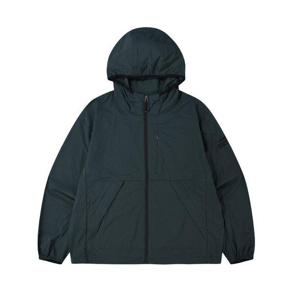JR2JPU291 ダークグレー 男女共用 サマー ウィンドブレーカー ジャケット_SC