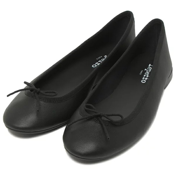 バレエシューズ フラットシューズ バレリーナ ブラック レディース REPETTO V1790VE 410 17,136円