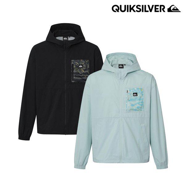 男性フード付きジャンパー MESH PRINTED JACKET (QG11JK542)_ST