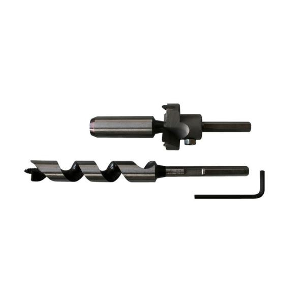 スターエム 超硬座掘錐小口径 ドリル付 21mmX45mm 先端工具 木工アクセサリ 穴あけ その他