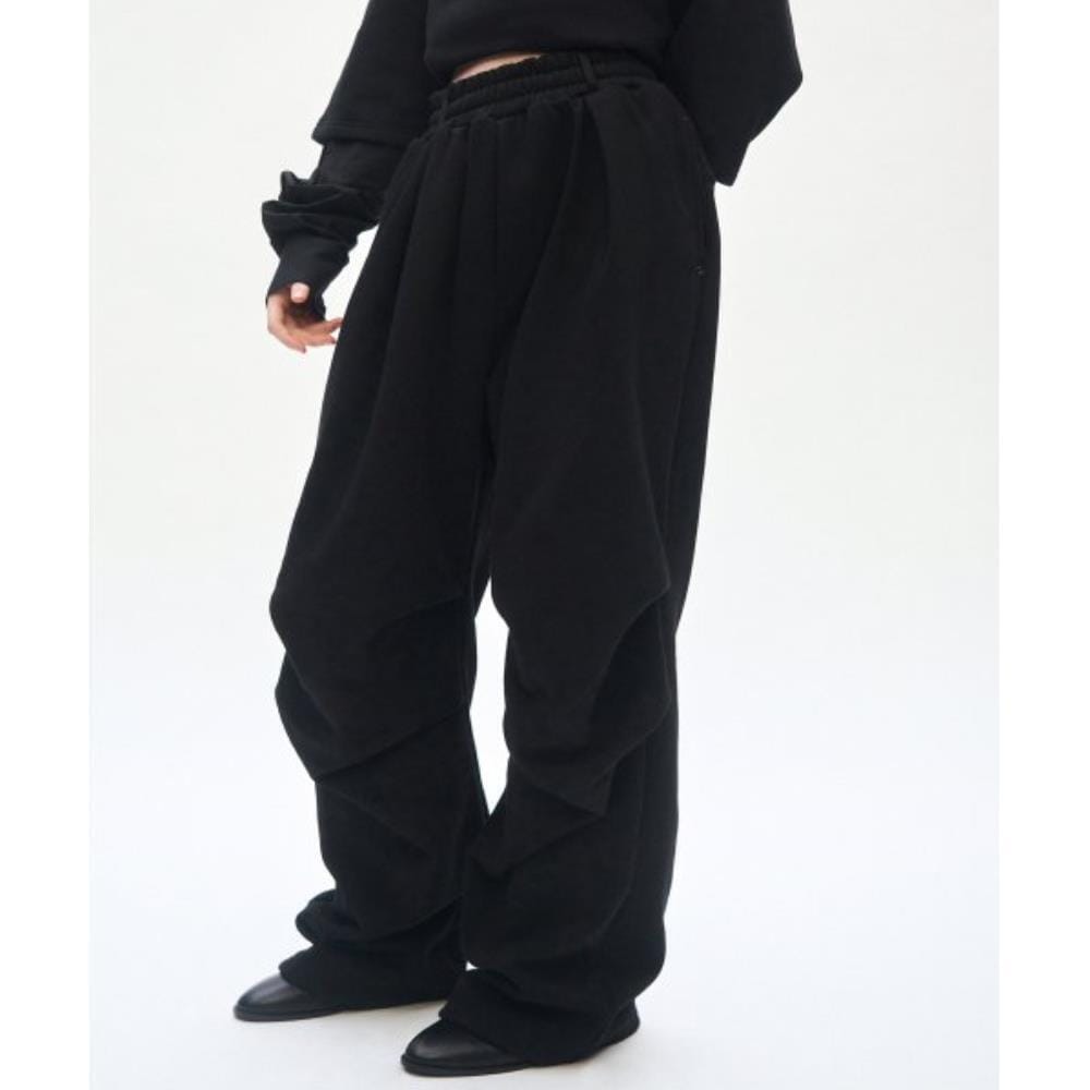 TREEMINGBIRD Rivet Sweat Setup Pants Black TMB233PT405 14,371円