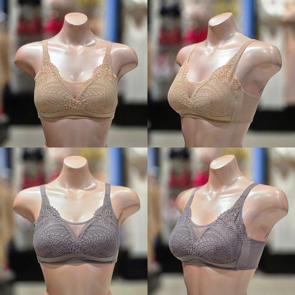 L-fit オーガニックコットン ノンワイヤーブラセット(vbrl002c,d)_s