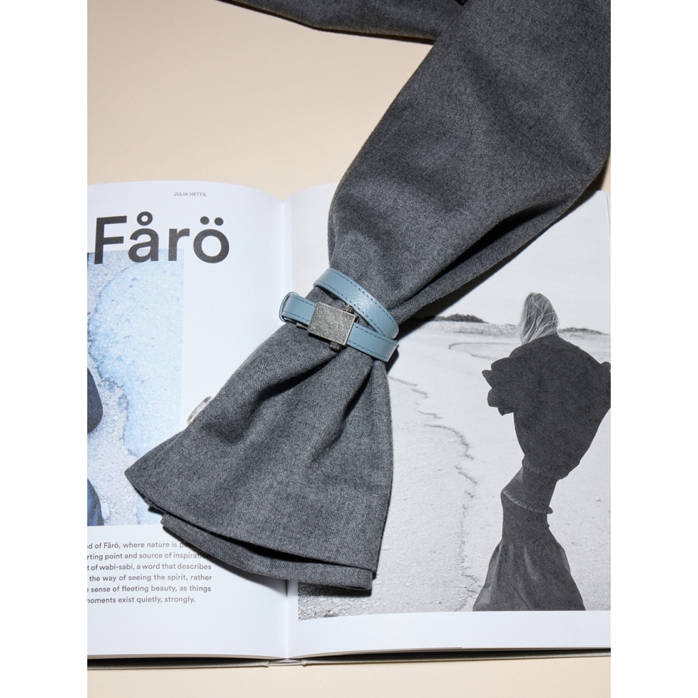 クロンヌルタンブレスレット (ブルー) RCEAX24641BUL