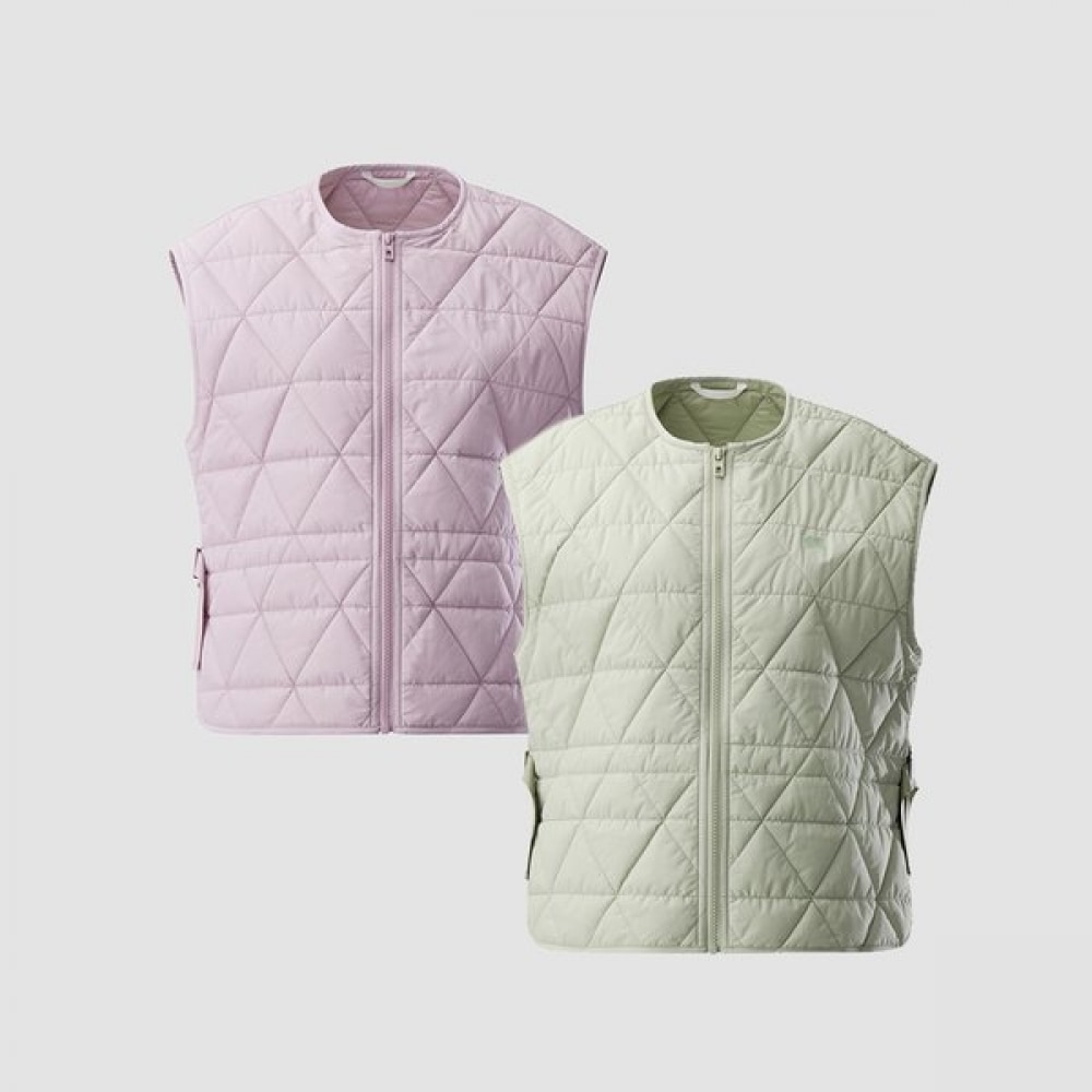 コオロンスポーツ レディース ネックレス 軽量 パディング ベスト