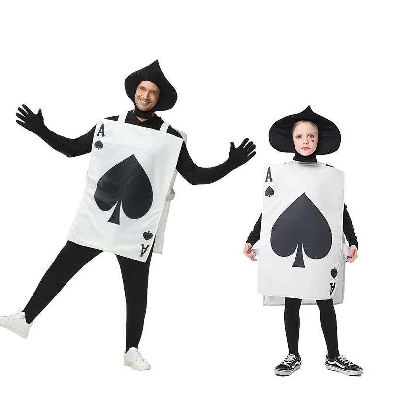 ハロウィン コスプレ衣装 子供用 大人用 トランプ元素 コスチューム トランプ ハロウィン コスプレ 衣装 お化け party 文化祭 変身仮装 コスプレ仮装 変装 変身