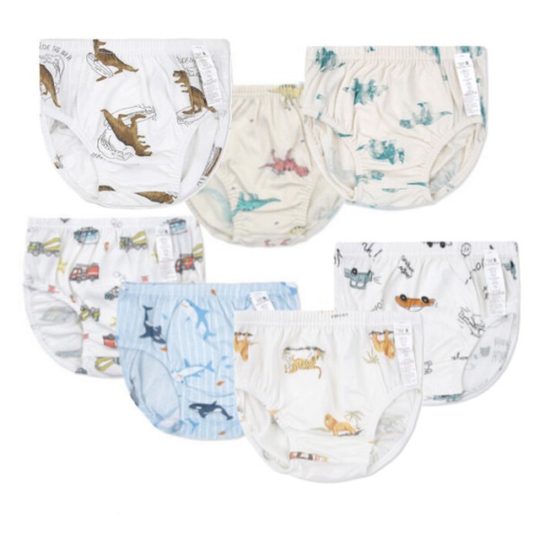 男児童 三角パンツ 曜日パンツ7点セット 韓国生産 ランダム発送