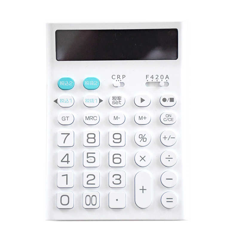 ベセトジャパン　電卓型ボイスレコーダー ホワイト [4GB]　VR-C003WH4GB