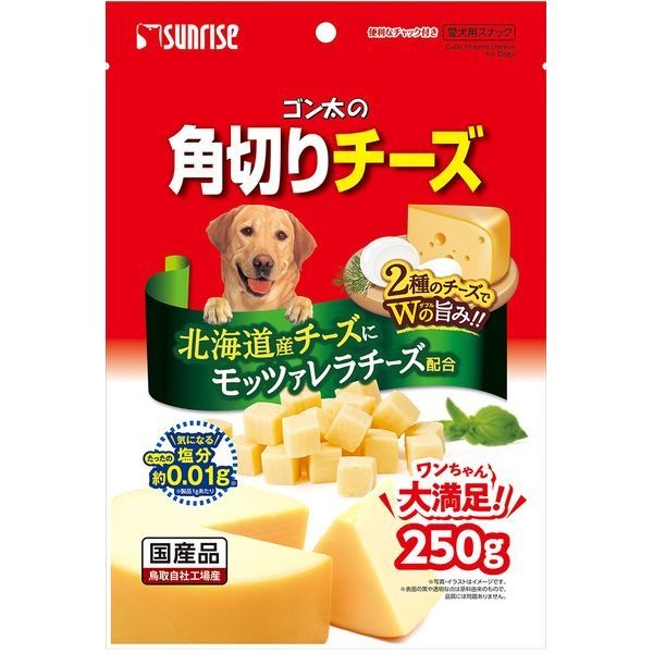 サンライズ ゴン太の角切りチーズ 250g