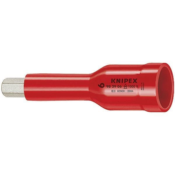 KNIPEX(クニペックス)9839-06 (3/8SQ)絶縁ヘキサゴンソケット 1000V