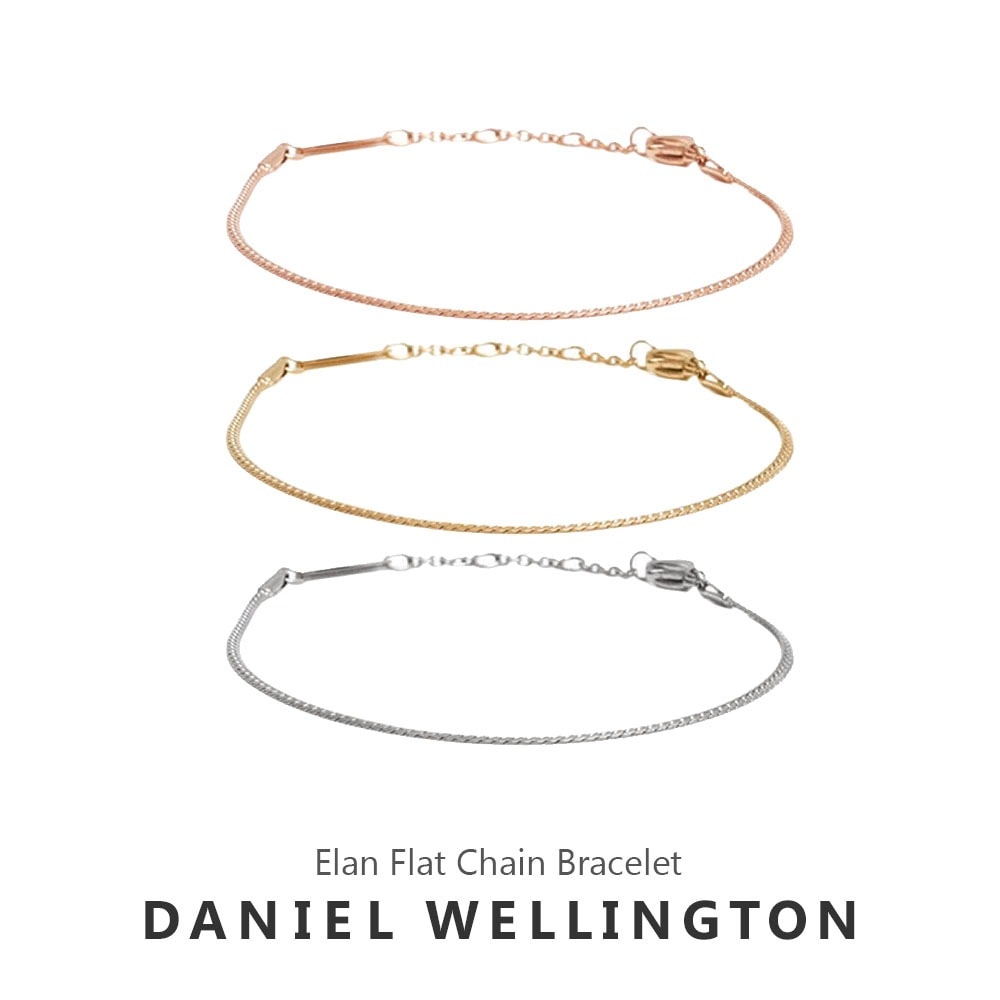 ブレスレット エラン フラットチェーン アクセサリー DW00400540 DW00400541 DW00400542 20代 30代 おしゃれ かわいい ギフト プレゼント クリスマス 記念