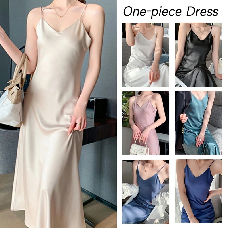 人気推薦パーティー清潔感 キャミドレス パーティードレス きれいめ お洒落 大人可愛い キャミソールロングワンピース イベント 大人女子 大人可愛い お出かけ ワンピース シンプル かわいい 光沢生地