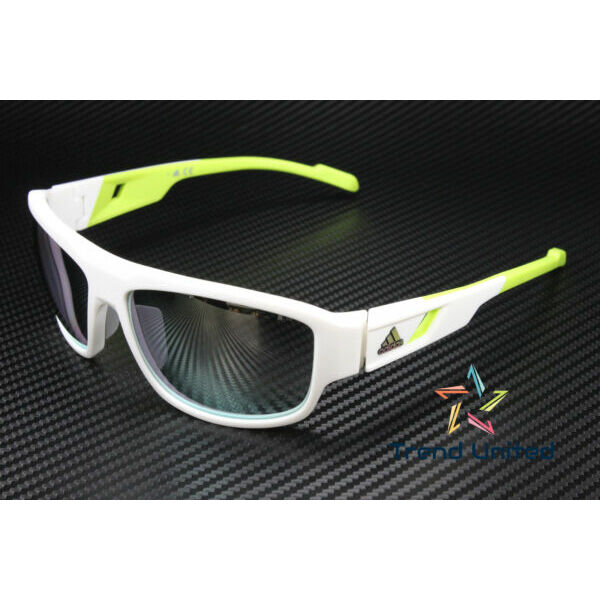 サングラス adidasSP0045 24C White Smoke Mirror 61 mm Mens Sunglasses