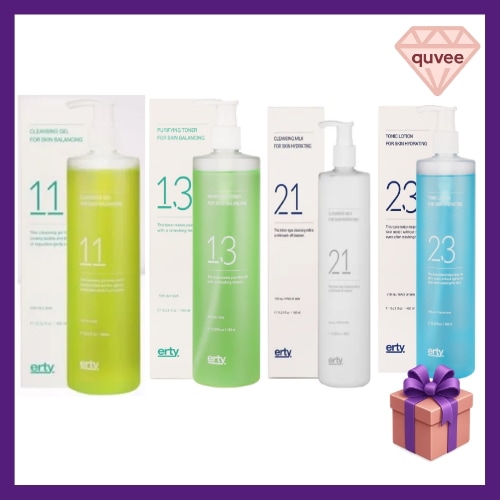 11クレンジングジェル480ml/21クレンジングミルク480ml/13トナー480ml(トラブル)+バブル工兵/23トナー480ml(水分)+バブル工兵