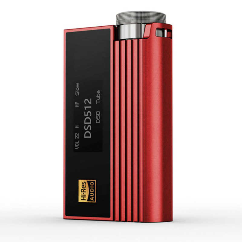 IBASSO　Nunchaku 真空管ポータブルDAC/AMP Red(レッド)　IB-Nunchaku-RD