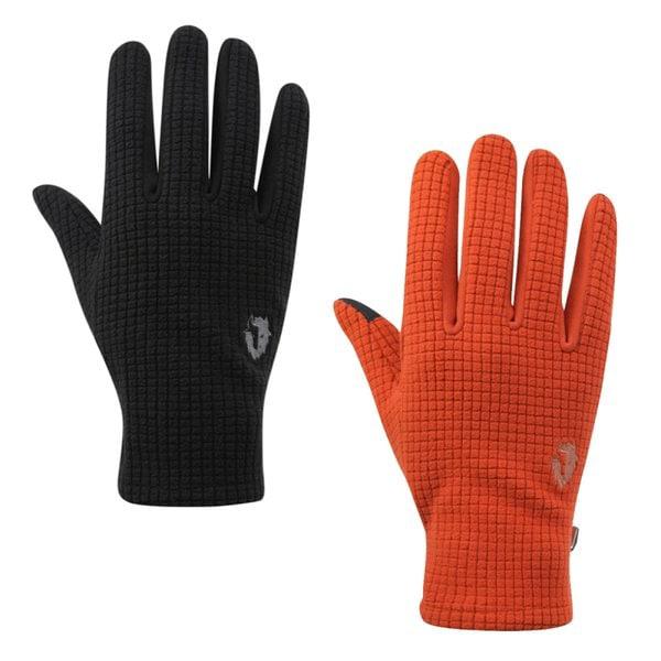 共用レジャー登山手袋 グリッドフリースグローブ 2BYGVFU904