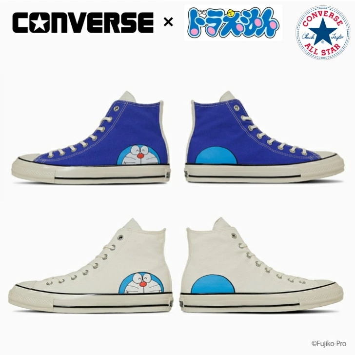 コンバース スニーカー オールスター ハイカット エイジド ＦＰ ＨＩ ／ ドラえもん CONVERSE ALL STAR AGED FP HI / DORAEMON レディース メンズ