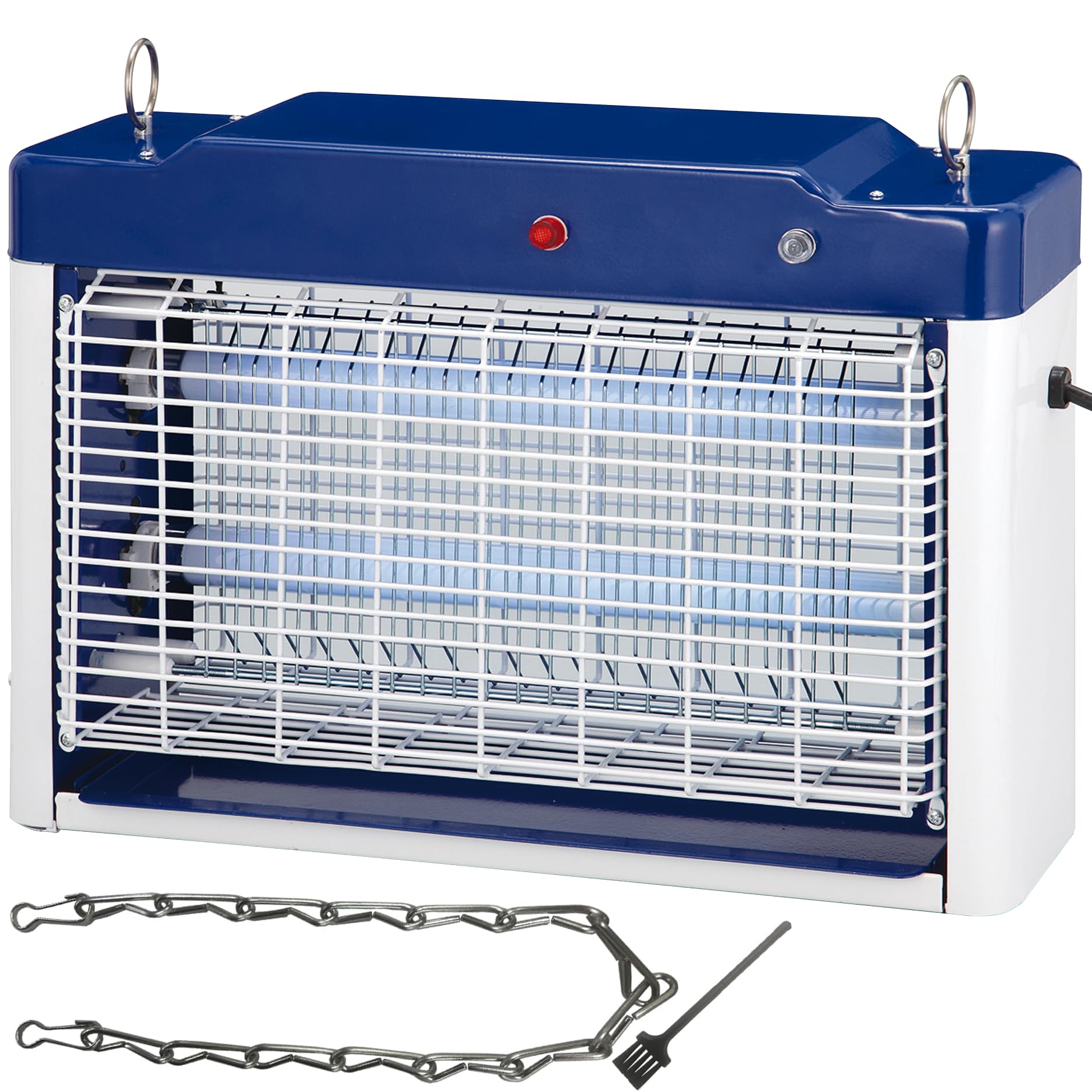 DAISHIN センサー付き電撃殺虫器 20W ムシコロ DS-708 殺虫灯 殺虫器 殺虫機 捕虫器 蛍光灯 ユスリカ チョウバエ コバエ カメムシ 電気 家の中 光 電撃 強力 業務用 室内 自動