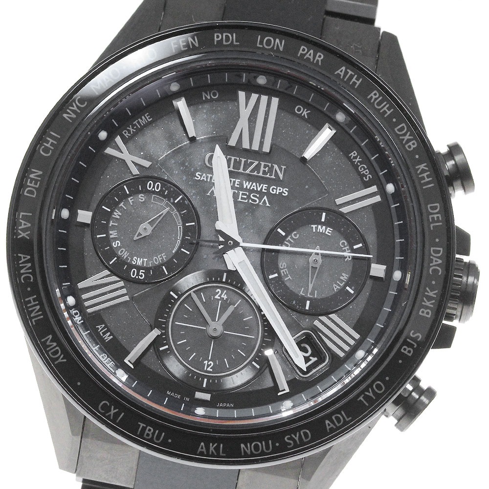 シチズン CITIZEN CC4066-69E アテッサ 35周年記念限定 エコドライブ ソーラー電波 メンズ 美品 箱・保証書付き_838021【中古】 112,150円