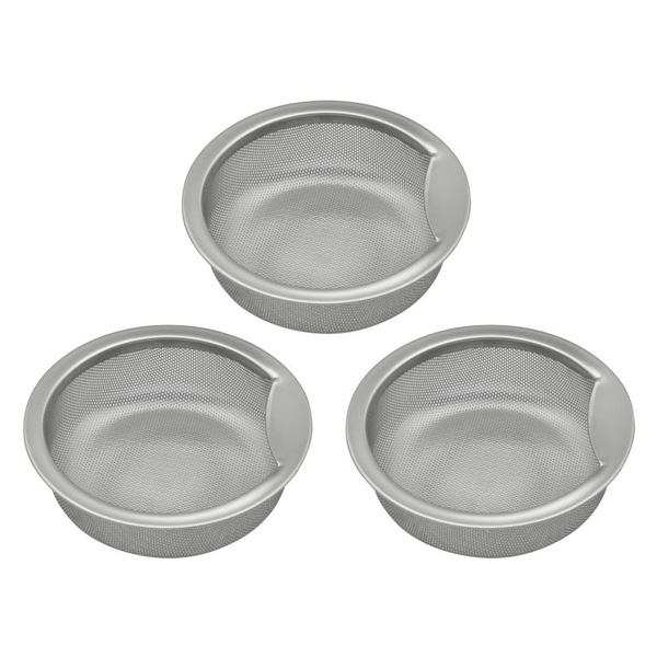 GAONA GA-PB053 [流し用浅型ゴミカゴ ステンレス 3個]