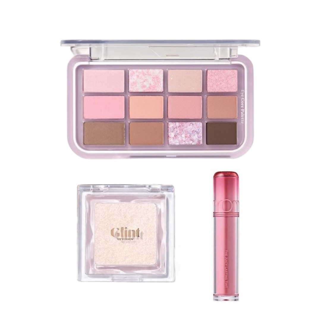 【20代韓国人おすすめ】クールトーンおすすめ3つのベストアイテム集ボックス /韓国コスメ/ espoir, glint, romand 20대사장이 추천하는 쿨톤 베스트 아이템 모음 박스