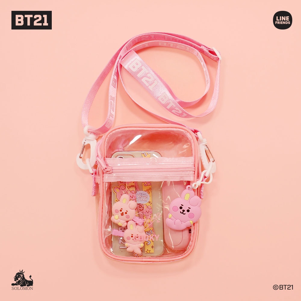 Qoo10] bt21-mpc : 公式グッズ B T 21 PVCバッグ( : KPOP