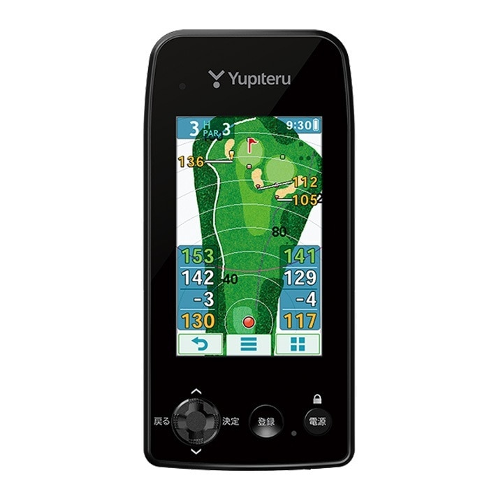 YGN7100 ゴルフナビ 大画面モデル GPS機能付き 距離計測器 簡単ナビシリーズ 正規品