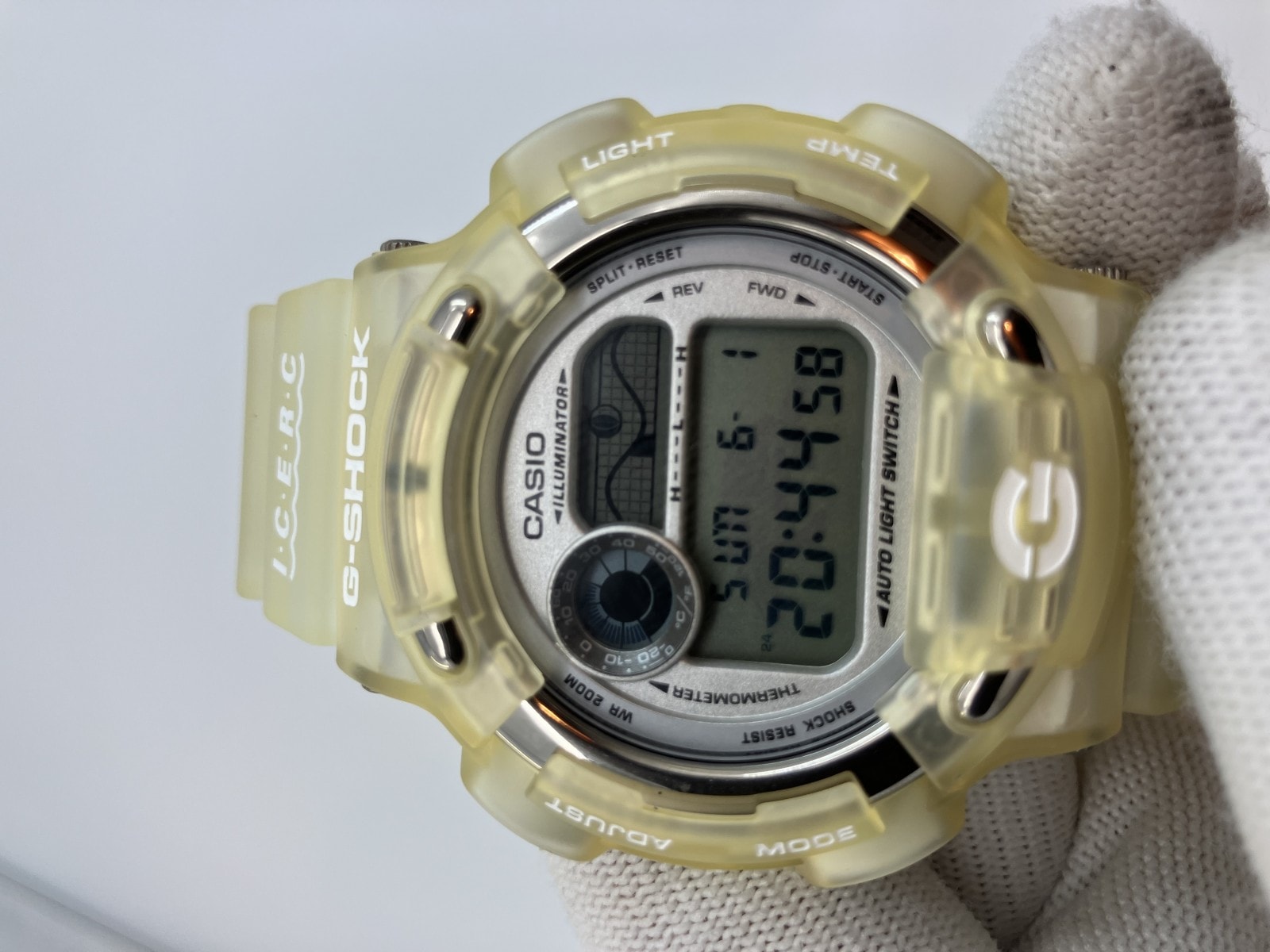 Gショック DW-8600K ICERC 1998年 クジラ会議モデル チタンバック 箱・取説付 11,470円