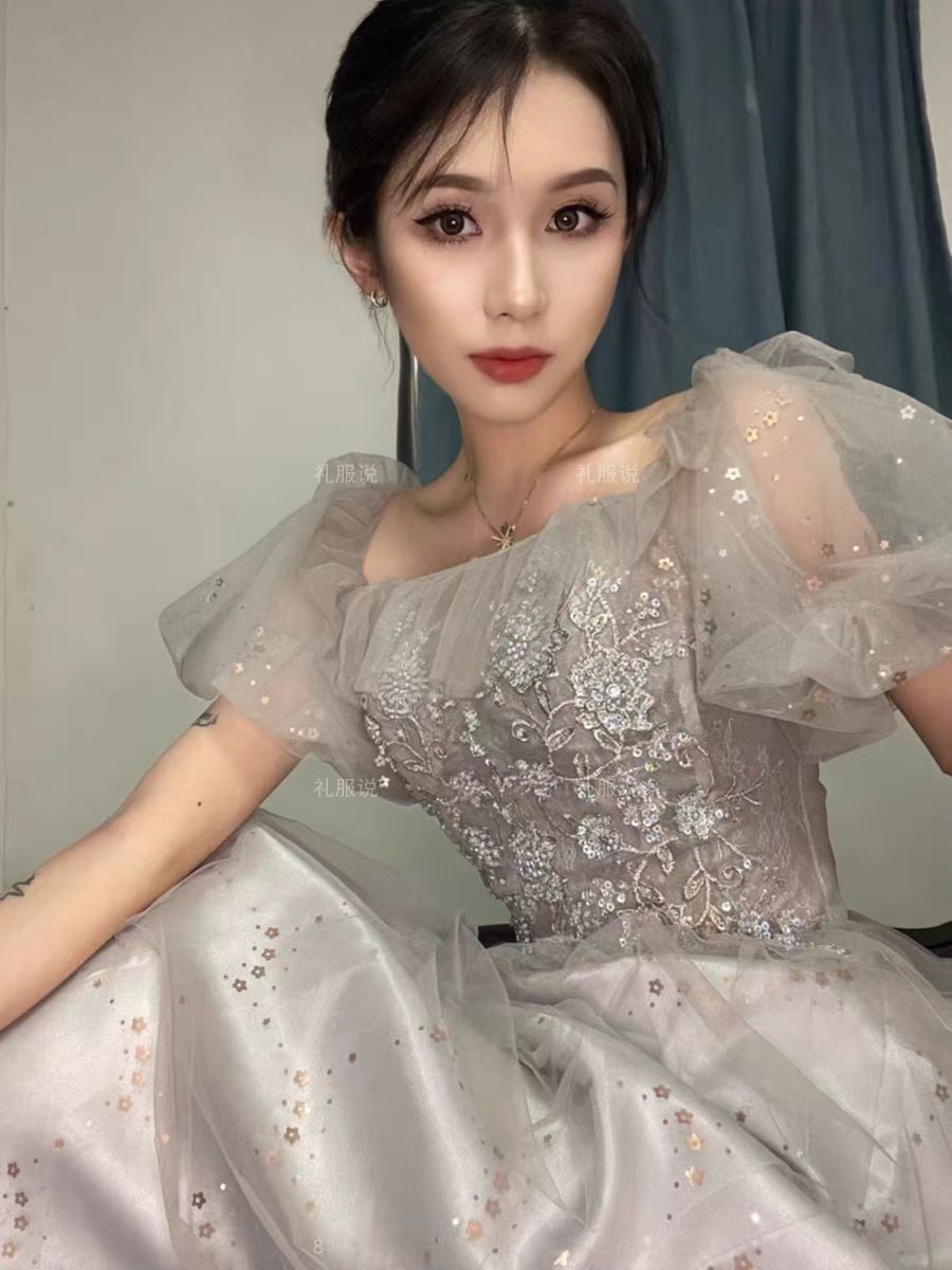 ロング丈ドレスブライズメイドドレス花嫁の介添えドレス大人二次会パーティードレスウェディングドレス披露宴結婚式203040上品