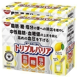 トリプルバリア 甘さすっきりレモン味 7g30本入2個セット