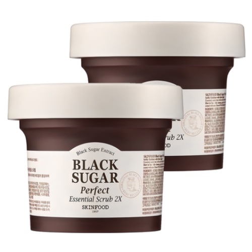(正品)ブラックシュガーパーフェクトエッセンシャルスクラブ2X 210g2個