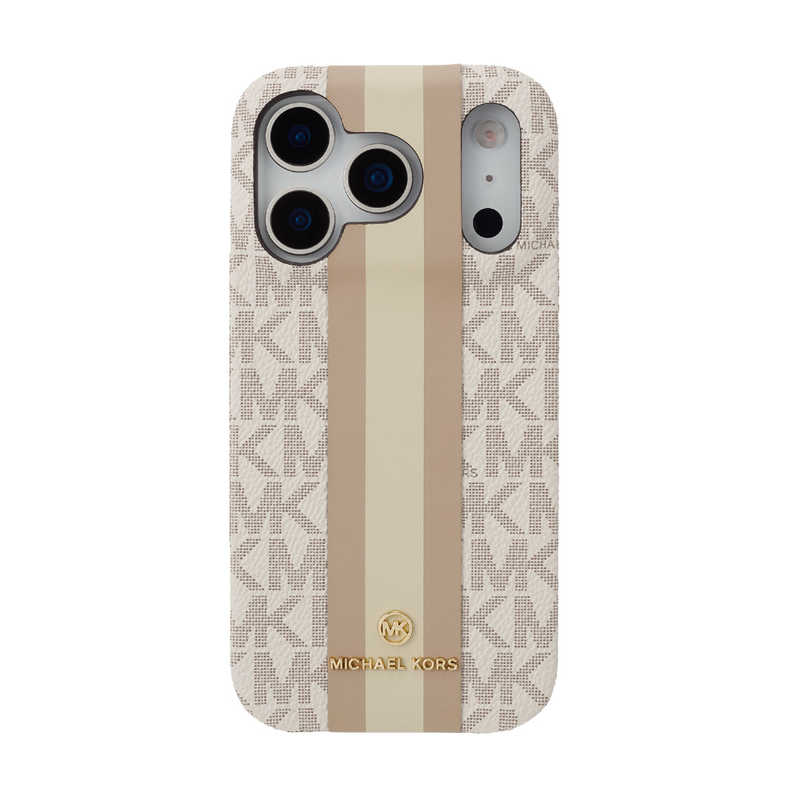 マイケルコース　MICHAEL KORS - Slim Wrap Case Stripe for MagSafe for iPhone 17 Pro Vanilla　MKSTVNLWPIP2563P