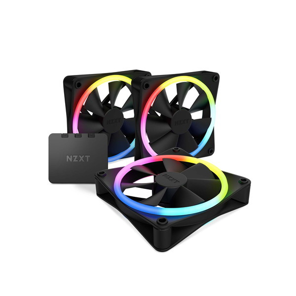 RF-D12TF-B1 F120 RGB DUO TRIPLE PACK & RGB Controller Black RGB LEDファン 11,755円