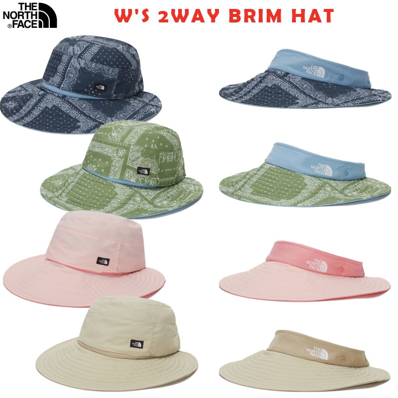 韓国正規品保証 関税負担なし NE3HN08A WS 2WAY BRIM HATデイリー 基本 着装 男子 女子 人気 韓国 ファッション 男女共用 アウトドア