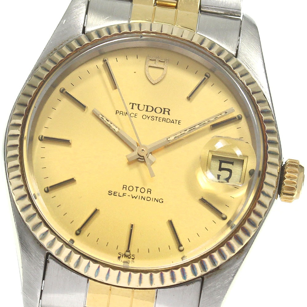 チュードル TUDOR 75203 プリンスオイスターデイト YGベゼル cal.2824-2 自動巻き メンズ _826104【中古】