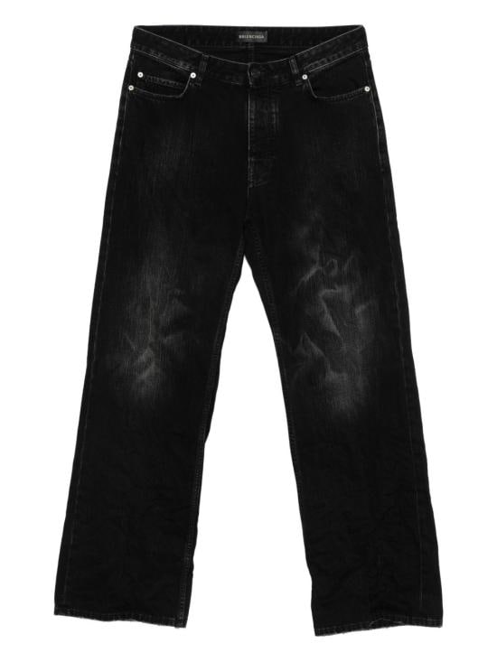 BALENCIAGA Men Straight Pants 851352 TTW671037 Black