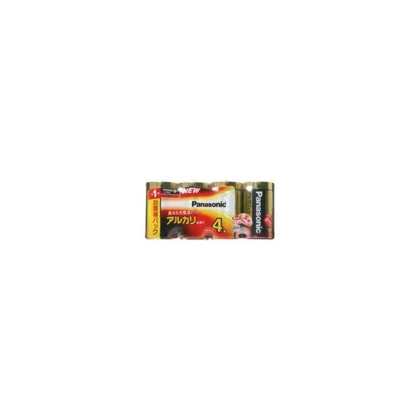 10個セット/Panasonic パナソニック アルカリ乾電池 単1形 4本パック LR20XJ/4SW