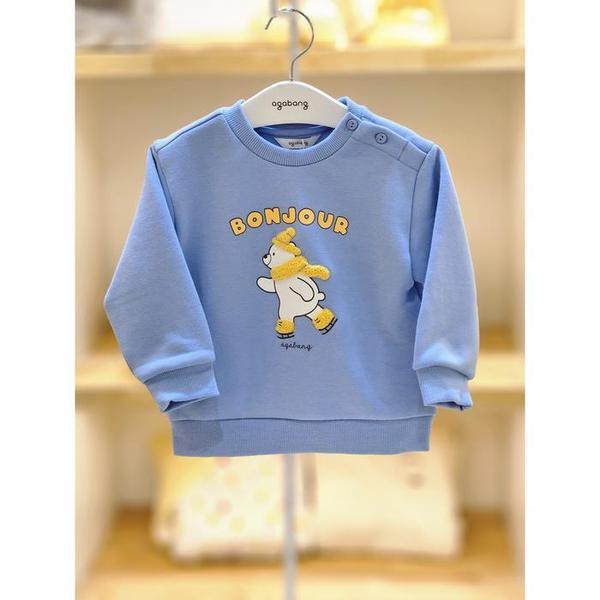 セーブゾーン02 カイブルー起毛スウェットシャツ 02s731004 (S42303240)