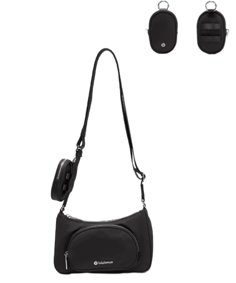 2025新品Crossbody Bag with Nano Pouch 2L　3WAYスポーツ ジム 旅行 スマホポッチ