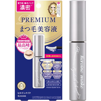 他サイト： ヒロインメイク アイラッシュセラム プレミアムEX 5.5g 夜1回の密着&集中ケア プレミアムまつ毛美容液の商品画像