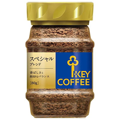 他サイト： キーコーヒー インスタントコーヒー スペシャルブレンド 瓶 80g インスタントコヒSB80Gの商品画像