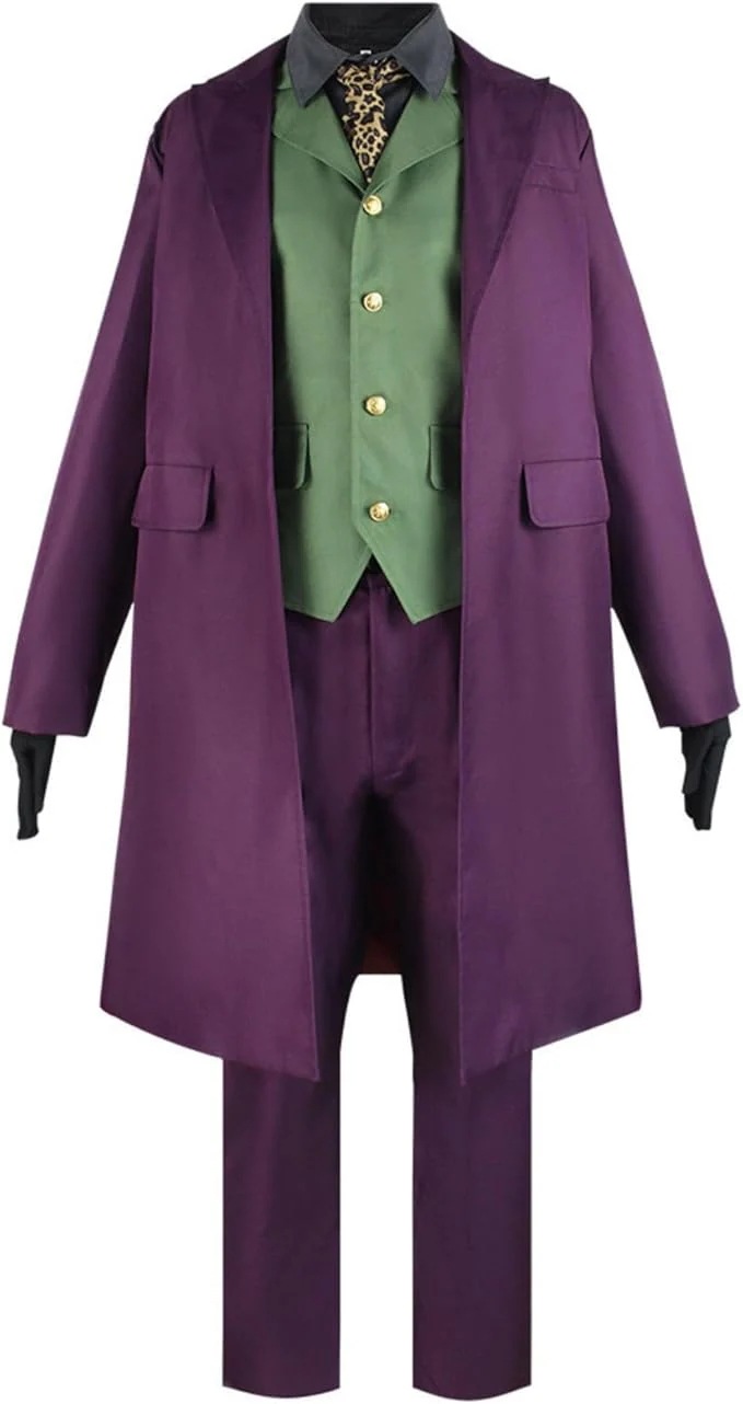 ジョーカー joker コスプレ衣装 コスチューム バットマン ダークナイト 変装 仮装 ハロウィン イベント パープル メンズ