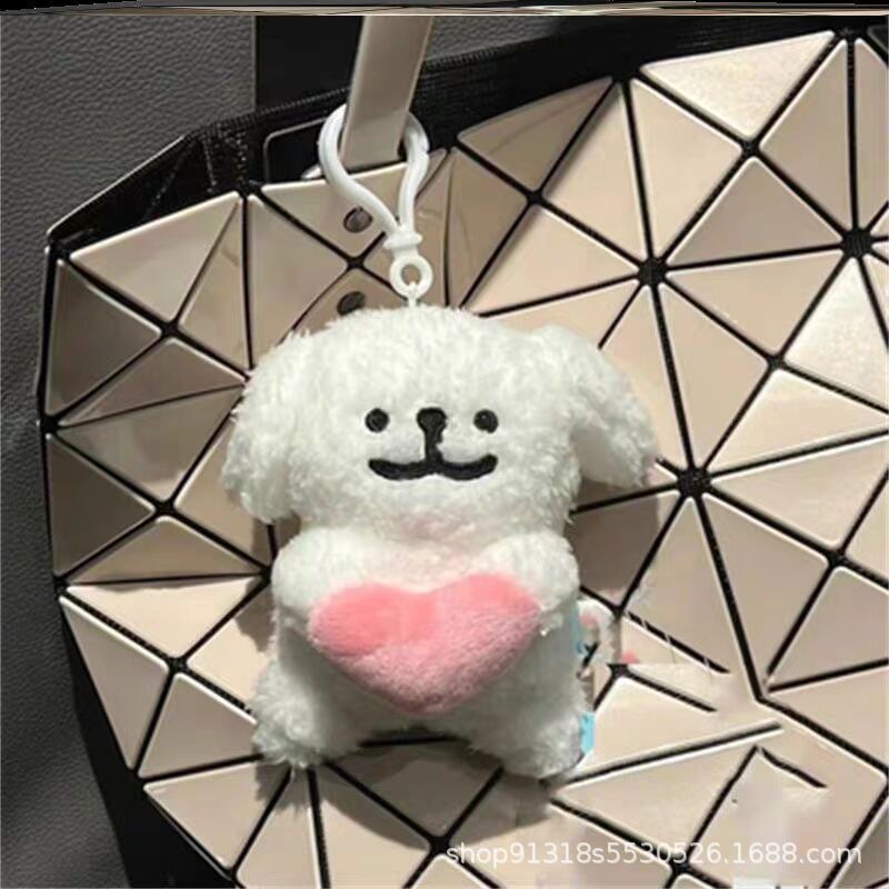 ライン子犬人形かわいいギフトぬいぐるみペンダントキーホルダーおもちゃZ01ZKW-0220-281