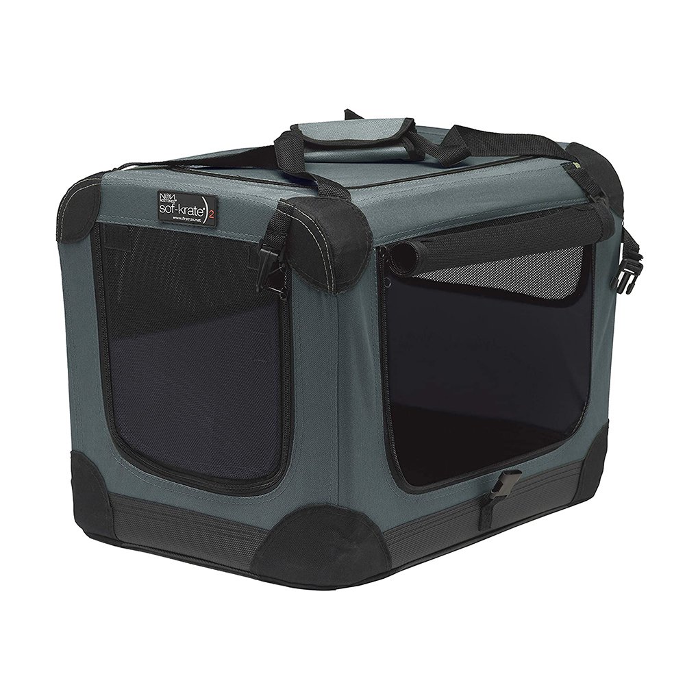 ソフクレート　ｎ２　Ｓ　グレー　アウトドア　防災　折りたたみ　ソフトタイプ　ペットキャリー　ＣＲＣ40―67―15―05―00
